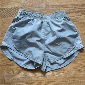 Nike Women’s Light Gray Athletic Running Shorts